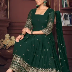 embroidered-georgette-anarkali-suit-in-green-v1-kgj167